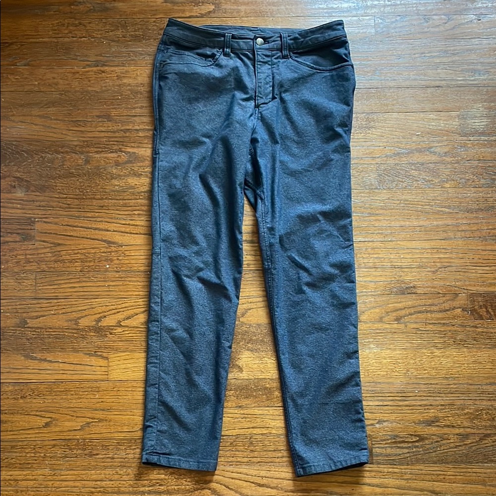Lululemon Men’s Blue Heather ABC Slim Pants